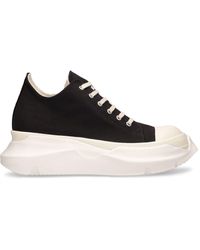 Rick Owens - Abstract top sneakers - Lyst