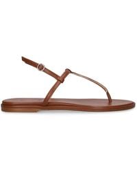 Aeyde - 10mm Nala Nappa Leather Flat Sandals - Lyst