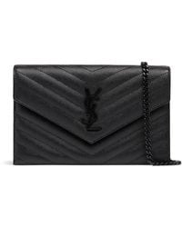 Saint Laurent - Small Monogram Quilted Leather Bag - Lyst