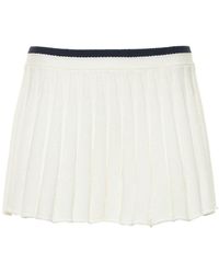 Tropic of C Lvr Exclusive Mid Waist Tennis Skirt - White