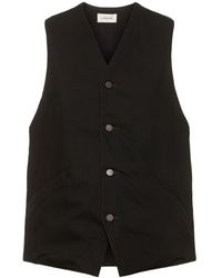 Lemaire - Gilet in cotone - Lyst