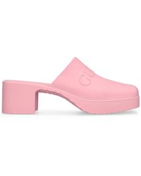 Gucci - 58mm Rubber Slip-on Sandals - Lyst