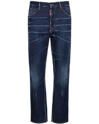 DSquared² - 642 Stretch Cotton Denim Jeans - Lyst