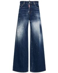 DSquared² - Traveller Low Rise Stretch baggy Jeans - Lyst