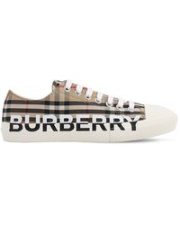 Burberry Baskets Larkhall à logo - Neutre