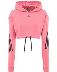 adidas originals coeeze super crop sweatshirt