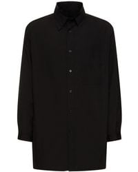 Yohji Yamamoto - Camisa de algodón - Lyst