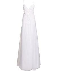 Ermanno Scervino - Mujer Vestido De Algodón Bordado - Lyst