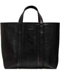 Balenciaga - Medium Barbes Leather Tote Bag - Lyst