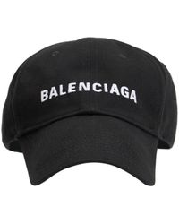 Balenciaga - Logo Embroidery Baseball Cap - Lyst