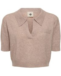 THE GARMENT - Piemonte Cropped Cashmere Top - Lyst