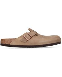 Birkenstock - Boston Oiled Leather Sandals - Lyst