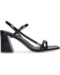 Aeyde - 75Mm Hilda Patent Leather Sandals - Lyst