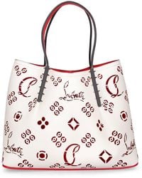 Christian Louboutin - Small Cabarock Leather Tote Bag - Lyst