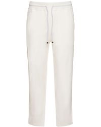 Brunello Cucinelli - Pantalones deportivos de algodón - Lyst