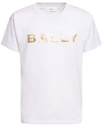 Bally - コットンジャージーtシャツ - Lyst
