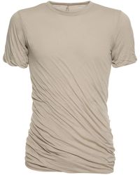Rick Owens - Double Short Sleeved T-shirt - Lyst