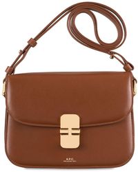 A.P.C. - Kleine Ledertasche "grace" - Lyst