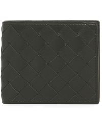 Bottega Veneta - Intrecciato Leather Bi-Fold Wallet - Lyst