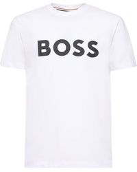 BOSS by HUGO BOSS - T-shirt Mit Logo "tiburt 354" - Lyst