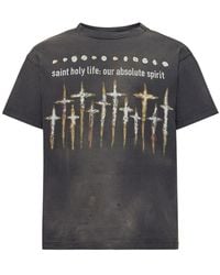 Saint Michael - God T-shirt - Lyst