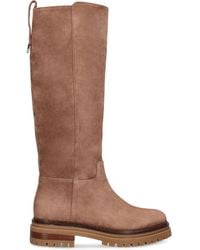 Sergio Rossi - 15Mm Joan Tall Suede Boots - Lyst
