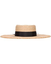 Lack of Color - Ventura Raffia Brimmed Hat - Lyst