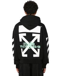 felpa off white nera