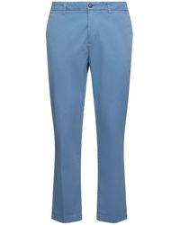 BOSS - Pantaloni kaiton in cotone stretch - Lyst