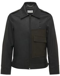 Maison Margiela Leather jackets for Men - Up to 30% off at Lyst.com