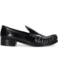 Acne Studios - 35Mm Babi Leather Loafers - Lyst