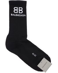 black balenciaga socks