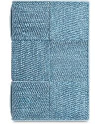 Bottega Veneta - Cassette Leather Flap Card Case - Lyst