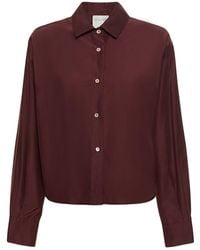 Forte Forte - Chic Taffeta Boxy Shirt - Lyst