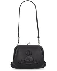Vivienne Westwood - Vivienne Injected Orb Leather Clutch - Lyst