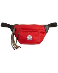 Moncler Sac Banane En Nylon "Felicie" - Rouge