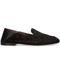 Wales Bonner - Flat Leather Loafers - Lyst