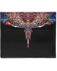 Marcelo Burlon Kartenetui mit Flügel-Print - Schwarz