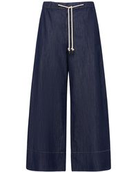 Max Mara - Galilea Wide Denim Jeans - Lyst