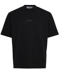 Stone Island - Cotton Jersey T-Shirt - Lyst