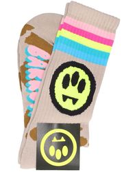 Barrow Socken Aus Baumwollmischung Mit Logo - Mehrfarbig