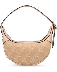 Gucci - Mini Ophidia Gg Denim Shoulder Bag - Lyst