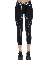 Nike オフホワイトの W Nrg Ru Pro レギンス - ブラック