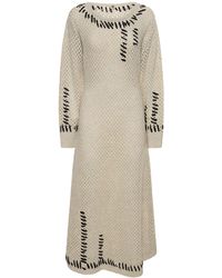 THE GARMENT - Robe longue en laine canada - Lyst