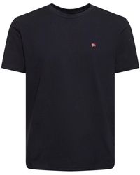 Napapijri - Salis Cotton Short Sleeve T-shirt - Lyst