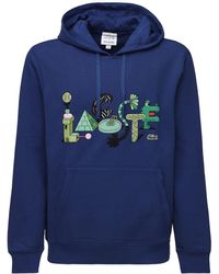 lacoste thin hoodie