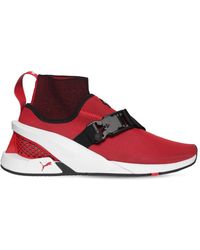 Ferrari Puma Ionf Web Sneakers - Red