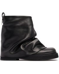 The Attico - Mini Robin レザーコンバットブーツ 30mm - Lyst