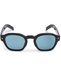 Prada - Sunglasses With Iconic Metal Plaque - Lyst