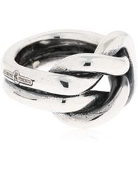 Cantini Mc Firenze Ring Aus Sterlingsilber "nodo De Medici" - Mettallic